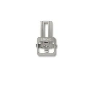 Lebond titanium grade 5 deployant clasp for Lebond watches, micro-sanded matte finish