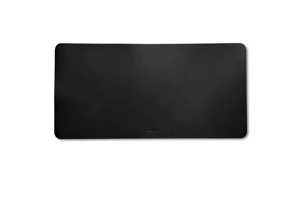 LEATHER DESK PAD (BLACK)