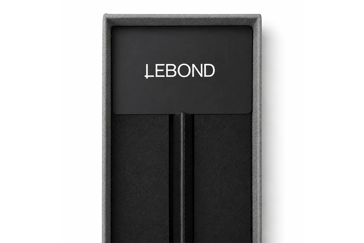 Lebond presentation gift box for the Moneo Pen Black Edition