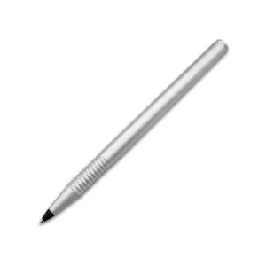 Lebond Moneo Pen Original Edition in sandblasted natural anodized aluminium, designed by architect Rafael Moneo