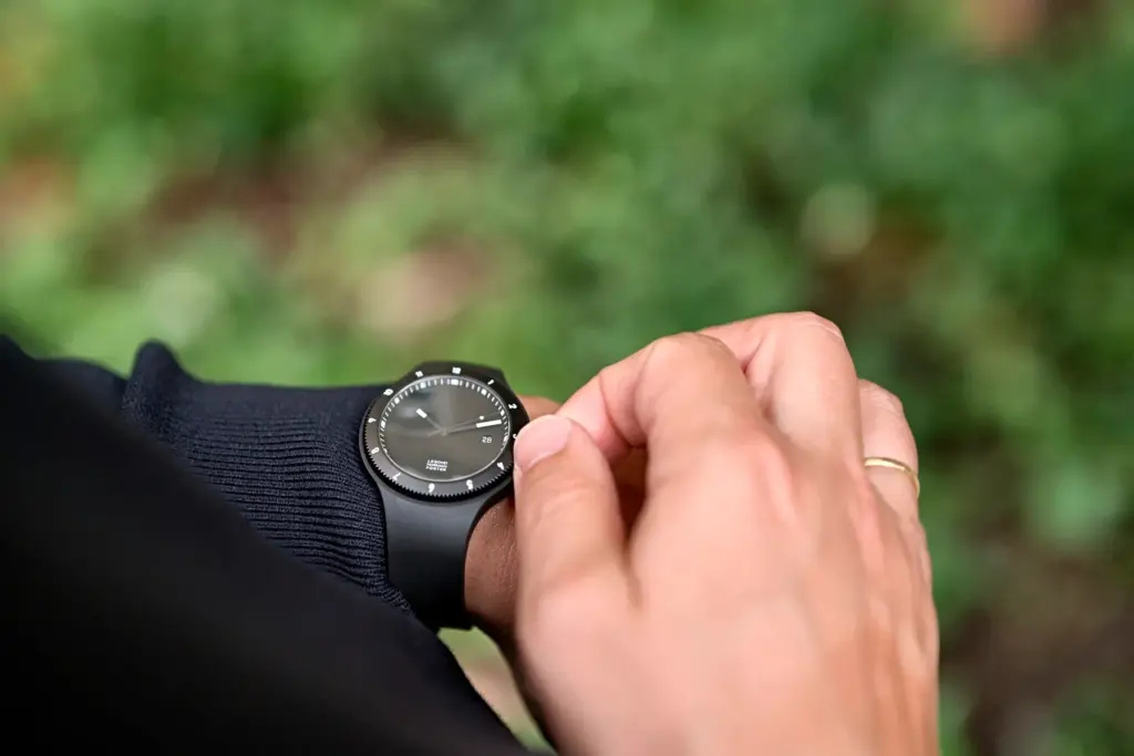 Lebond Norman Foster Black Edition wrist shot