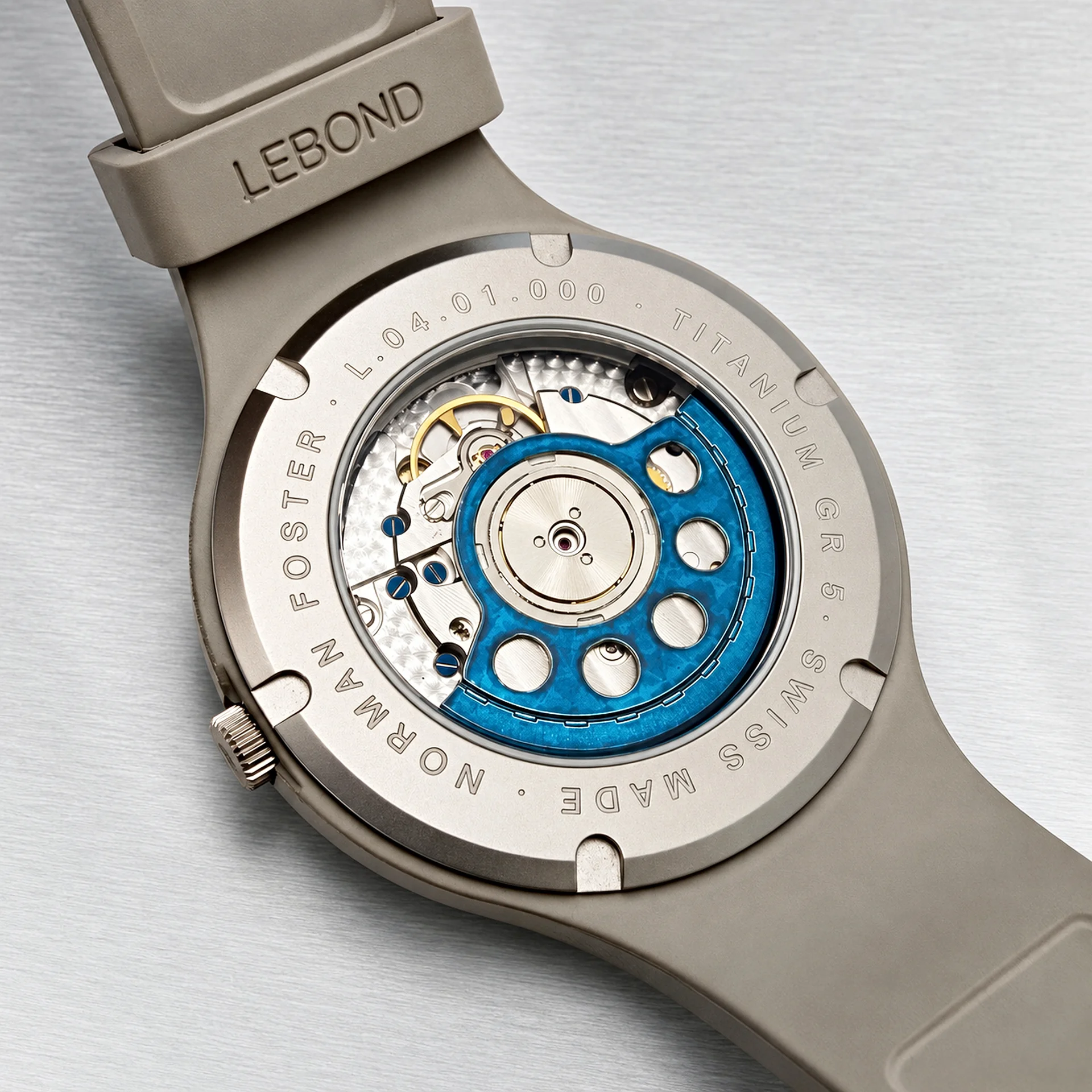 LEBOND NORMAN FOSTER NATURAL TITANIUM EDITION