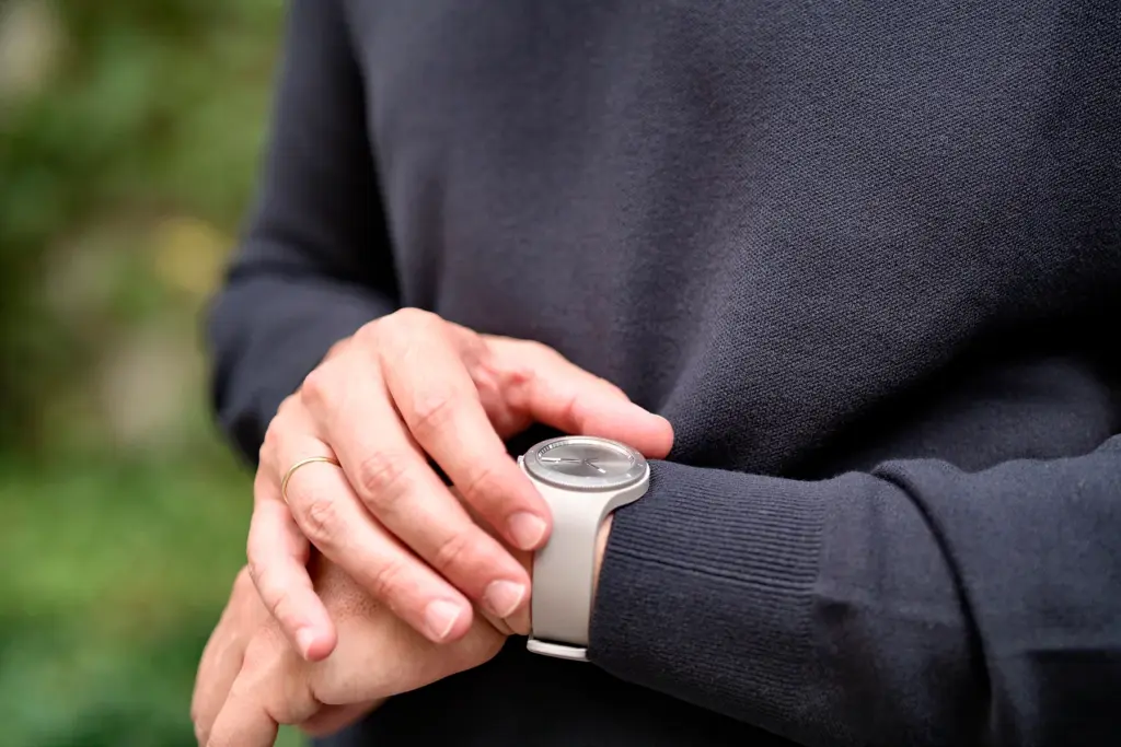 Wearing the Lebond Norman Foster Natural Titanium Edition watch