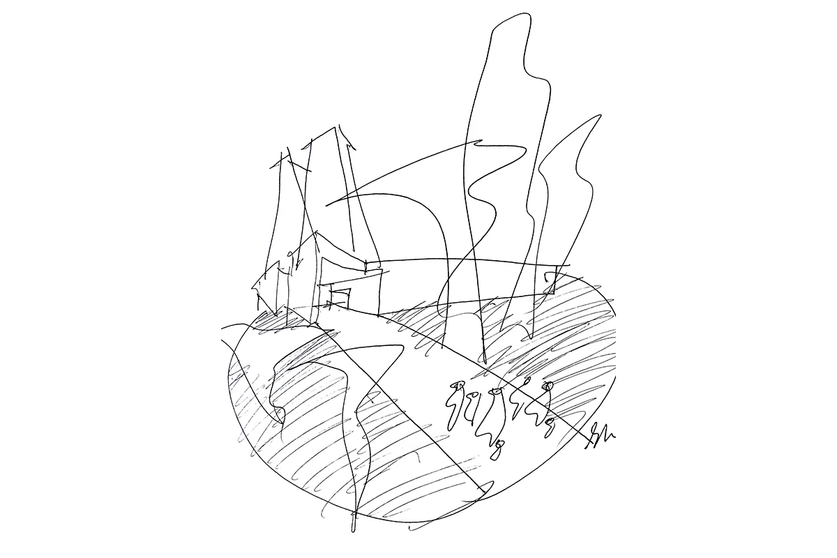 Lebond Souto Moura Pen detail