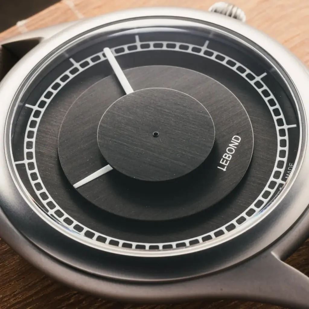 Minimalist architect-designed Lebond watch