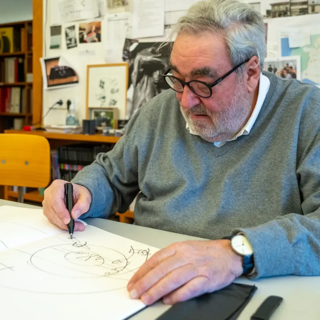 Eduardo Souto de Moura, Pritzker laureate, photographed by William Mulvihill